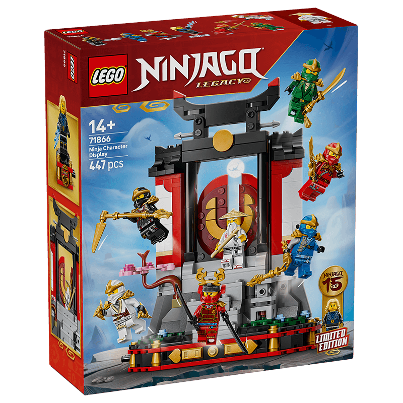 5周年纪念款积木带你回归童年！开元棋牌重温经典乐高幻影忍者1